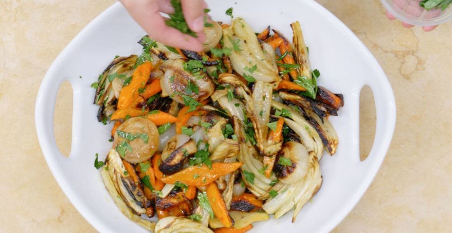 Roasted Fennel, Carrots and Cipollini
