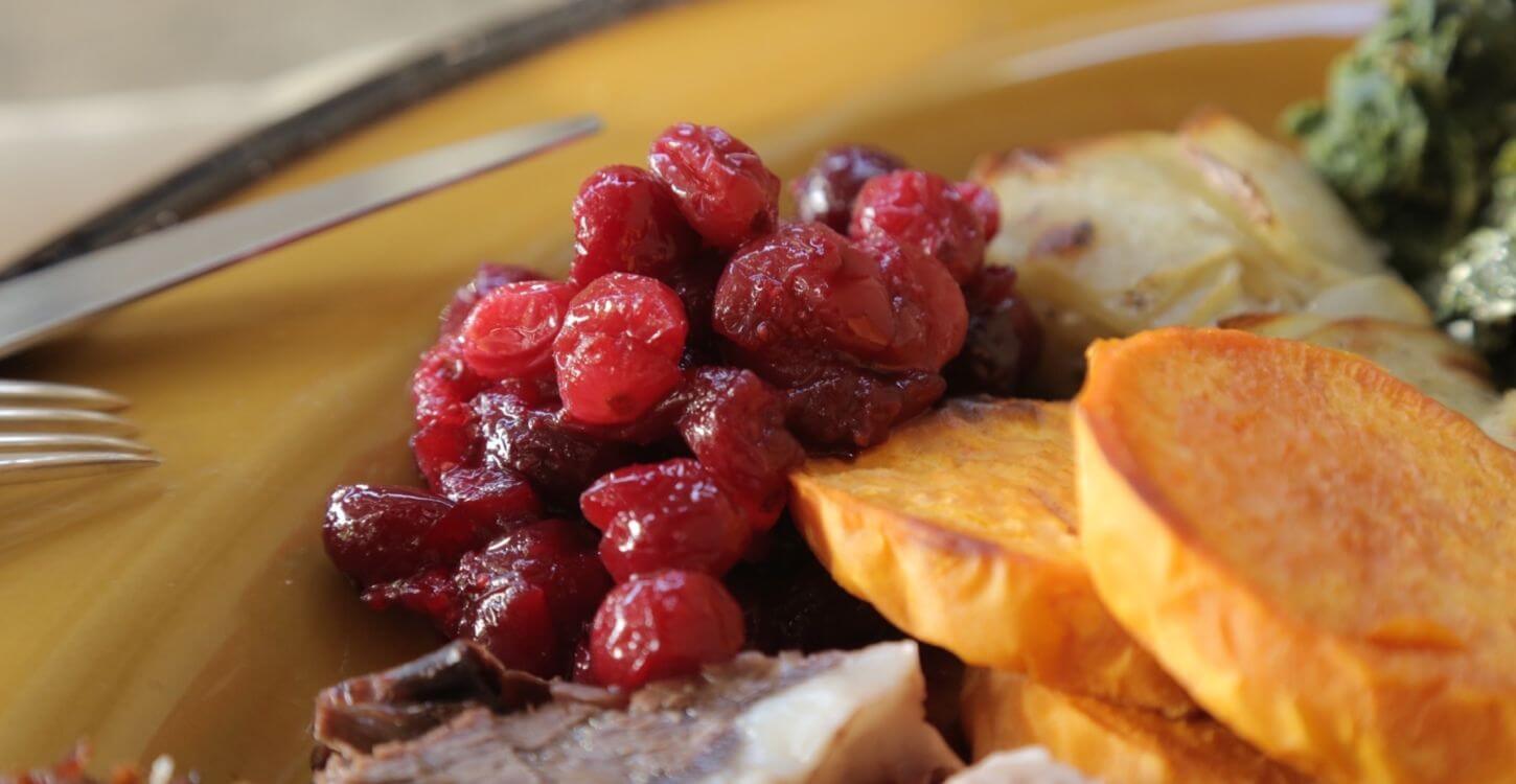 Oven-Roasted Cranberries