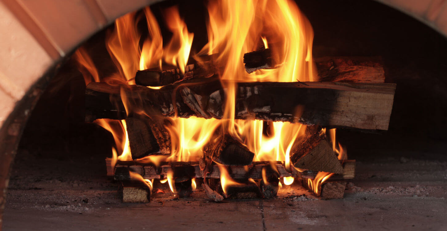 Fire in Mugnaini oven