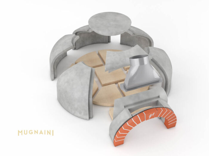 Mugnaini Model 120 Masonry Kit